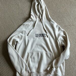 Taylor Swift The Eras Tour White Hoodie